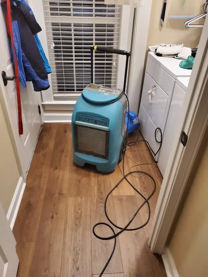 Commercial dehumidifier deployed for Crawl Space Restoration in Normal